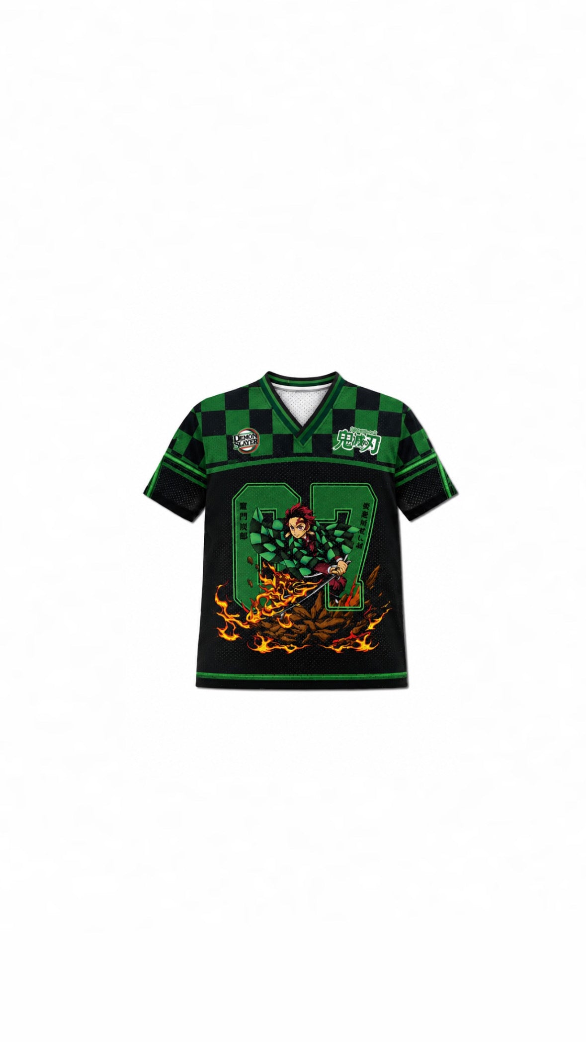 Tanjiro Kamado #07 Premium Mesh Jersey