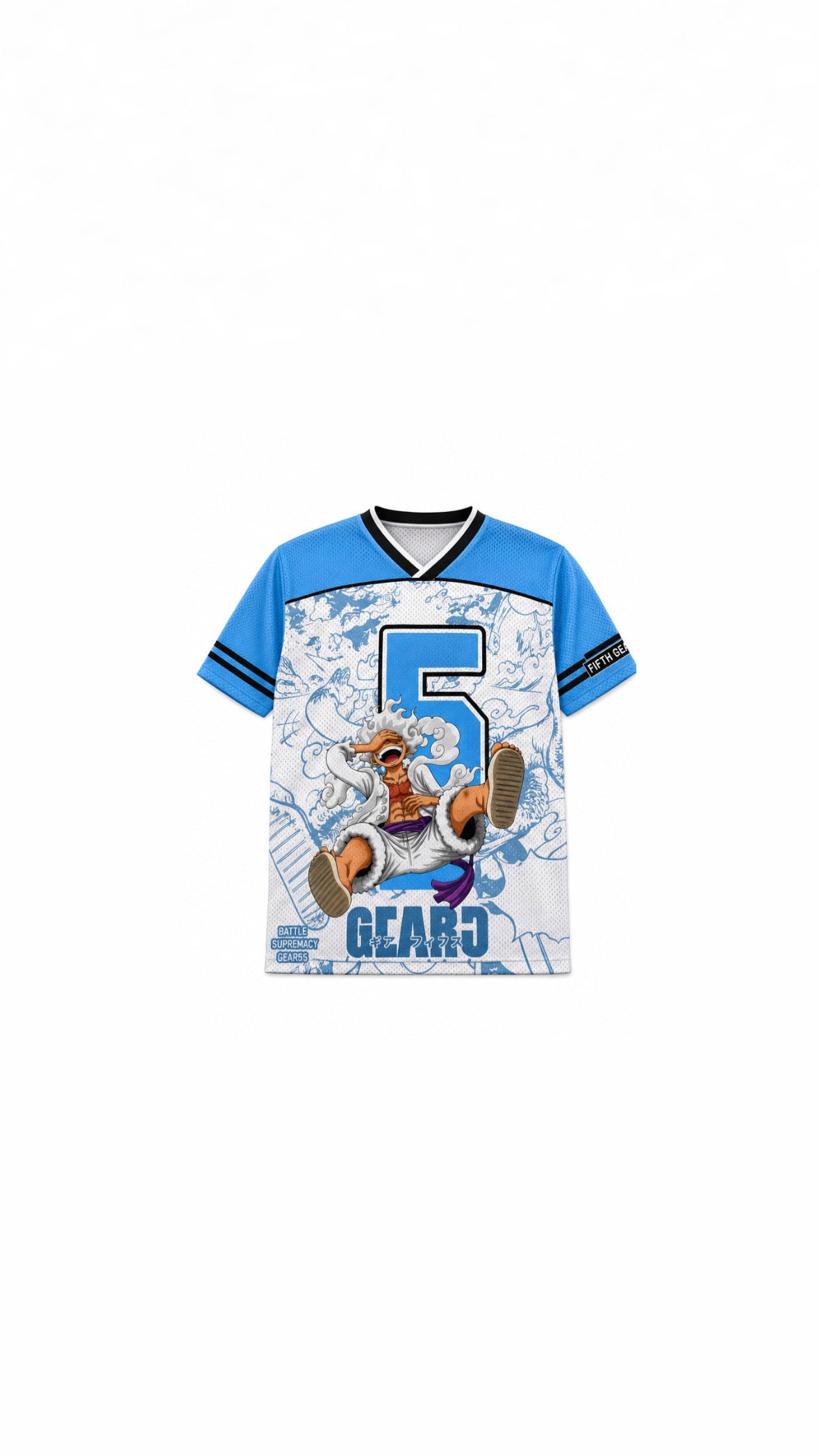 Netted Skywave Anime Mesh Jersey