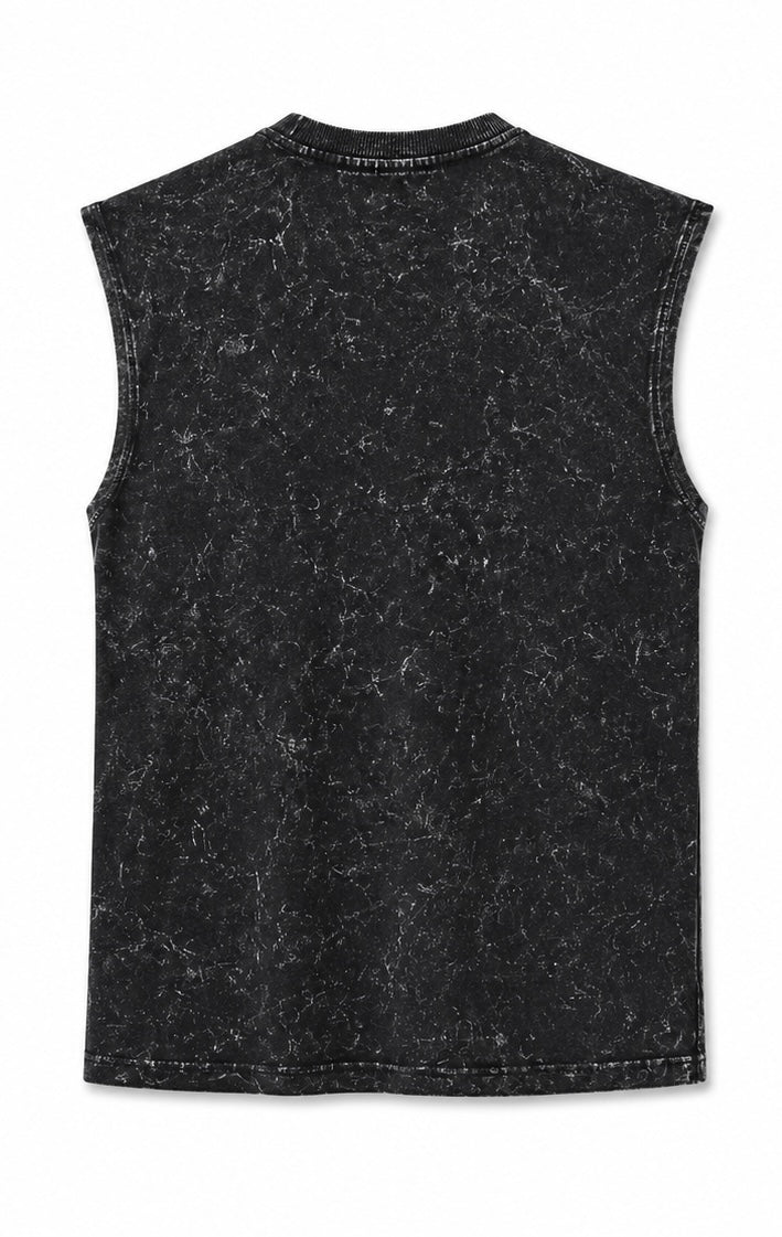 Conquer Vintage Graphic Sleeveless Tee