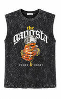 The Gangsta Graphic Sleeveless Tee