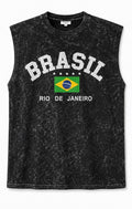 Brazil Rio Vintage Sleeveless Tee
