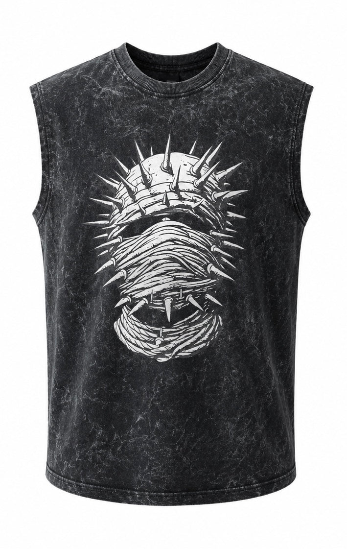 Spiked Phantom Sleeveless Tee