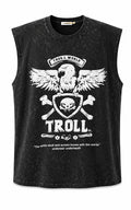 TROLL Rebellion Sleeveless Tee