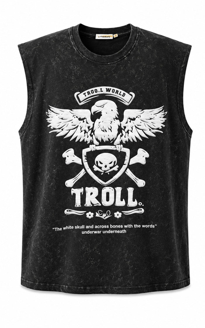 TROLL Rebellion Sleeveless Tee
