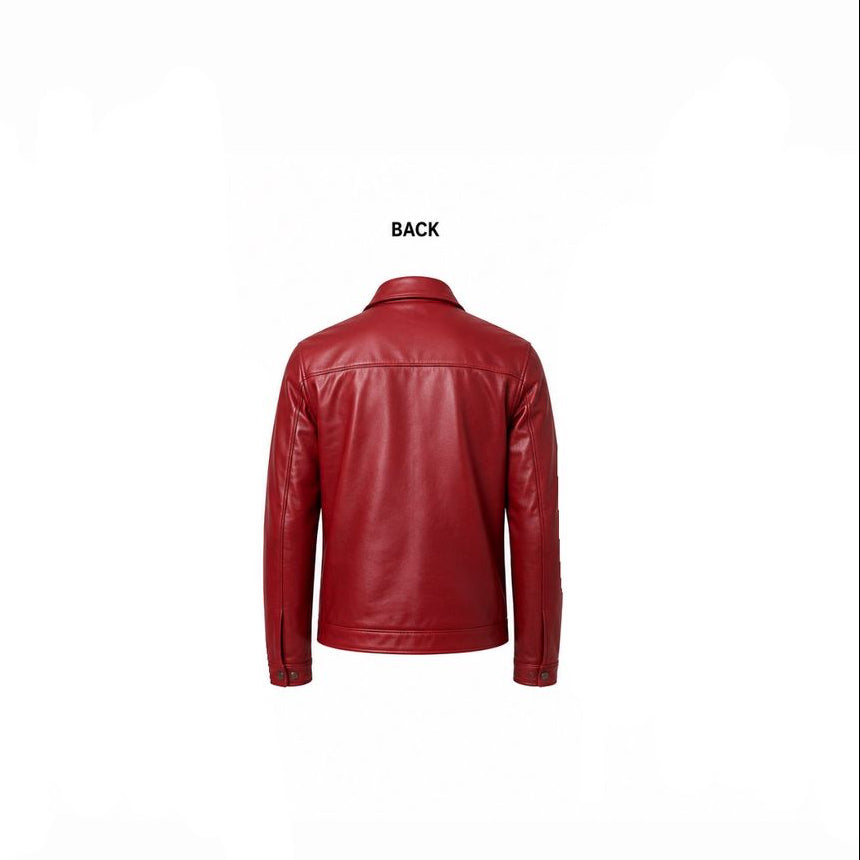 Rogue Red Leather Jacket