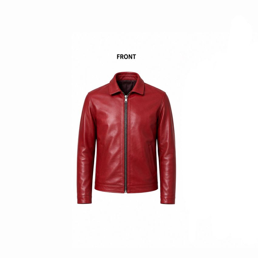 Rogue Red Leather Jacket