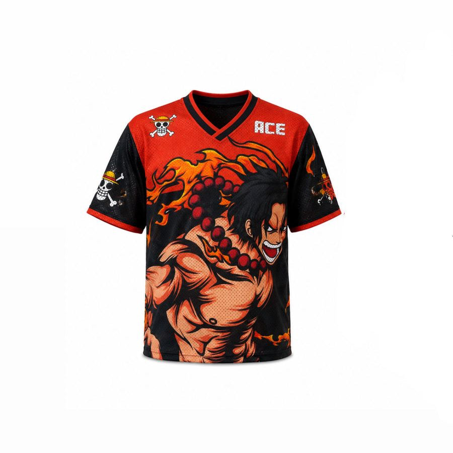 Netted Flame Raider Mesh Jersey