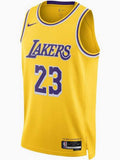 Yellow Basketball Swingman Jersey – Icon Edition Style - Pre-Owned
